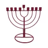 SANCAI red metal candlestick retro style home living room decorative item Hanukkah Item Picture